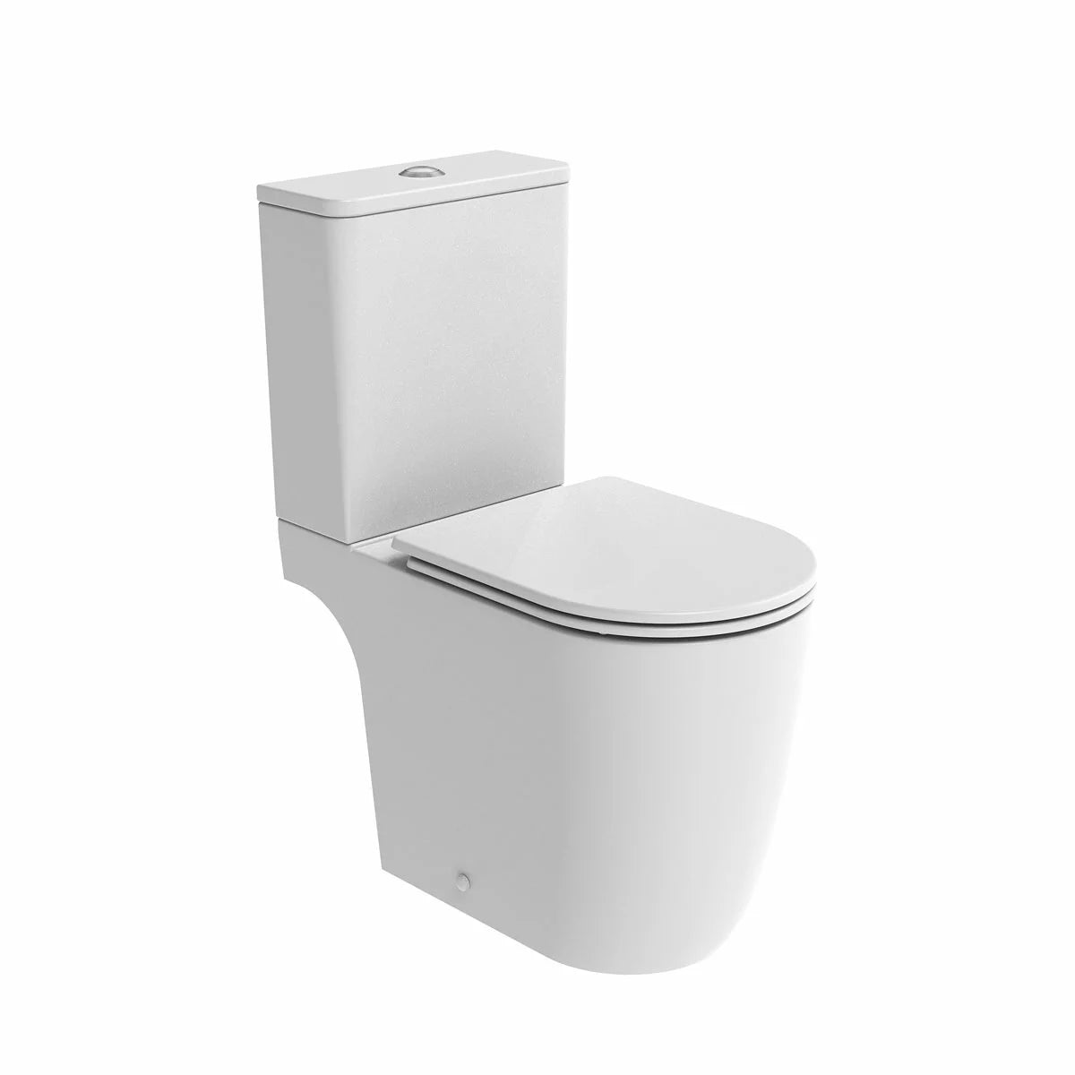 Tavistock Curve Open Back Toilet With Cistern And Seat