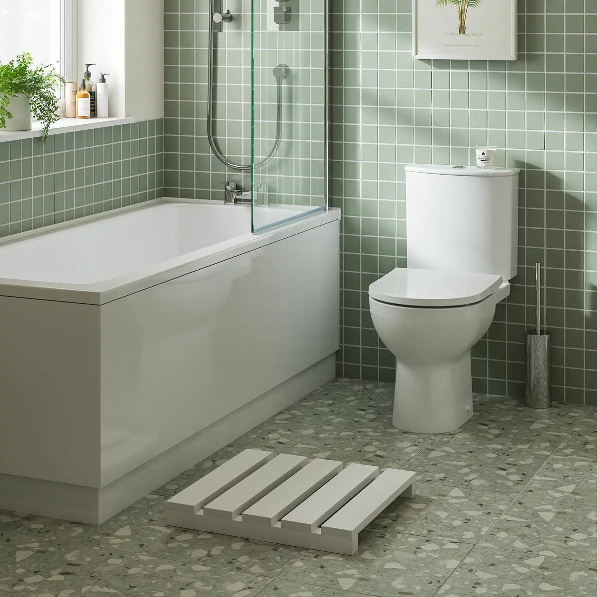 Tavistock Vesta Open Back Toilet With Cistern And Seat