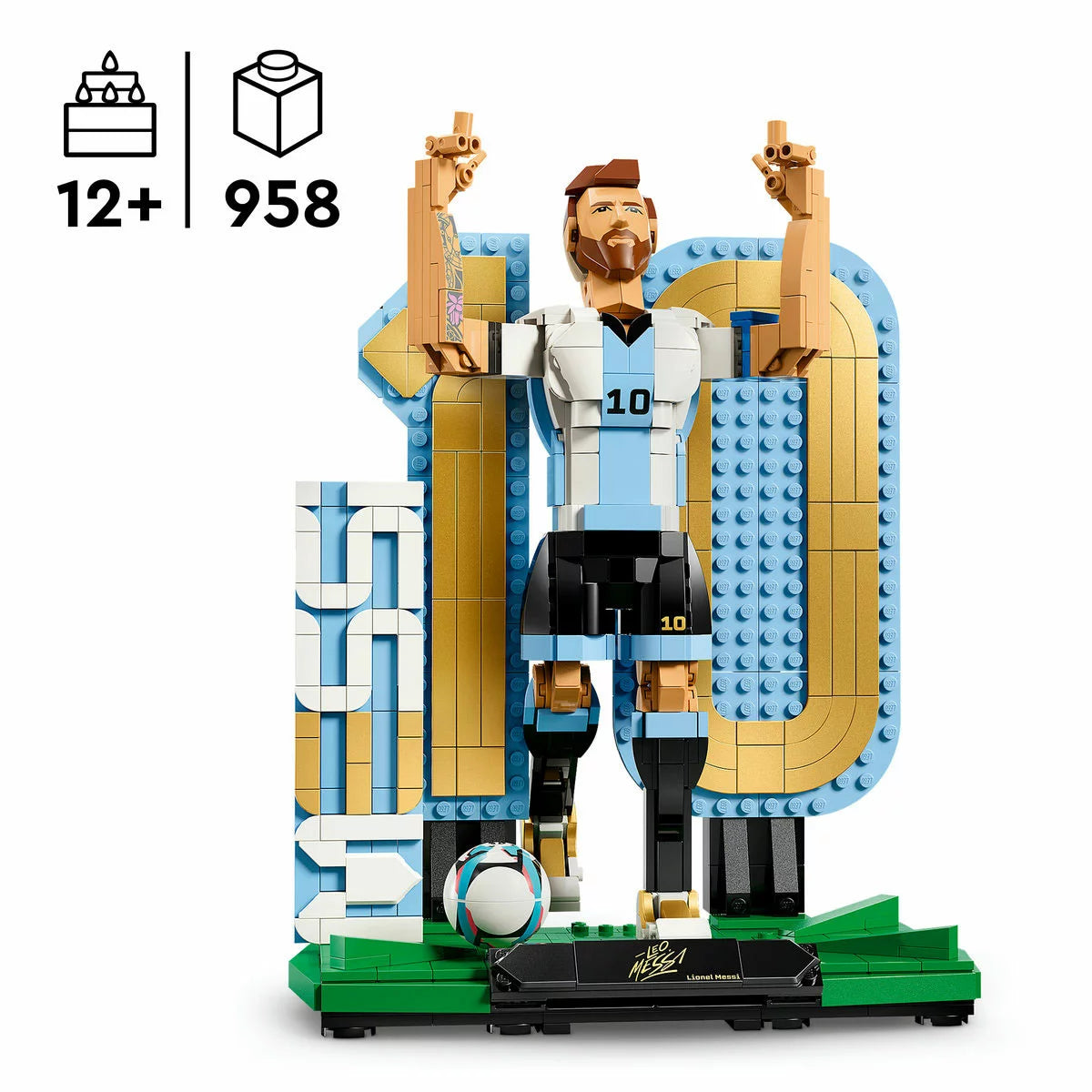 LEGO Editions Football Legends Messi / Ronaldo Assortment - Model 43015/16 (12+)