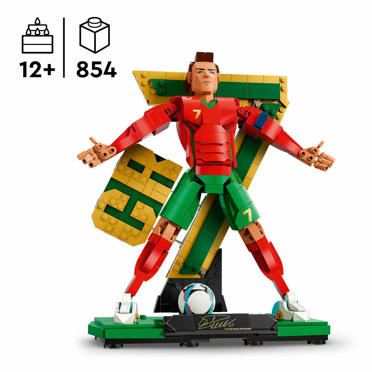 LEGO Editions Football Legends Messi / Ronaldo Assortment - Model 43015/16 (12+)