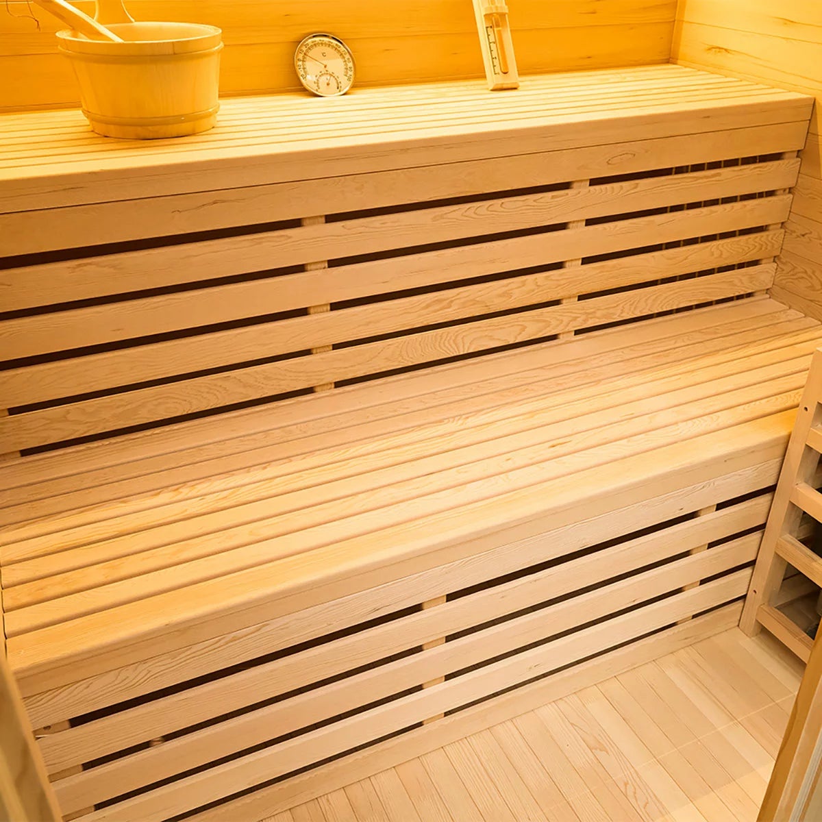 Vidalux Nordic Traditional Indoor Sauna in 4 Sizes, view 32