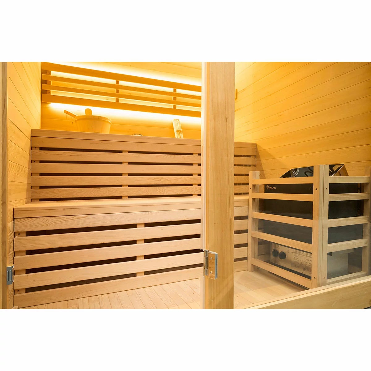 Vidalux Nordic Traditional Indoor Sauna in 4 Sizes, view 34