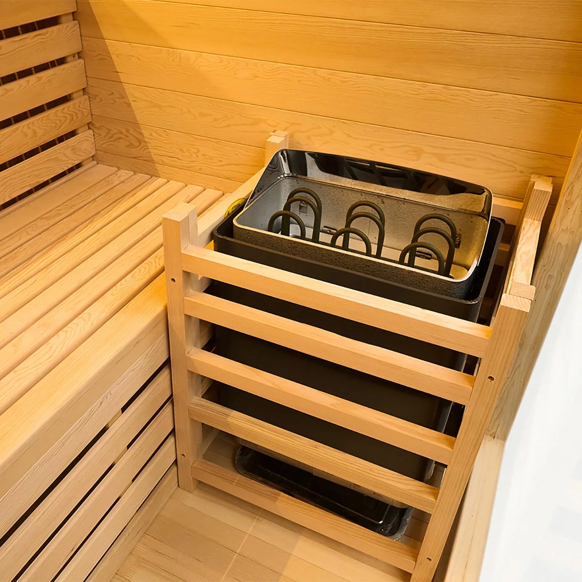 Vidalux Nordic Traditional Indoor Sauna in 4 Sizes, view 33