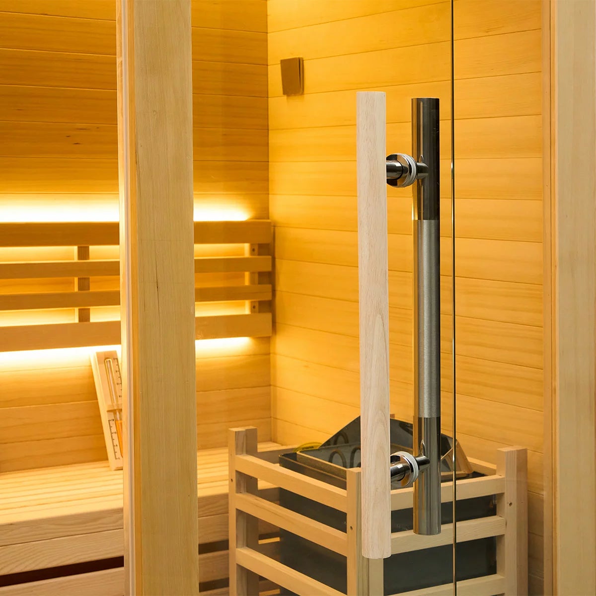 Vidalux Nordic Traditional Indoor Sauna in 4 Sizes, view 23