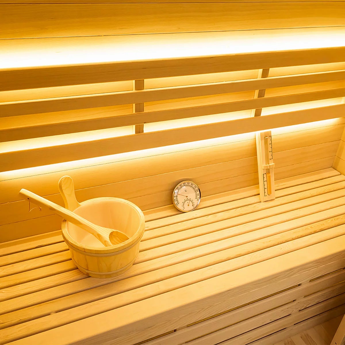 Vidalux Nordic Traditional Indoor Sauna in 4 Sizes, view 24