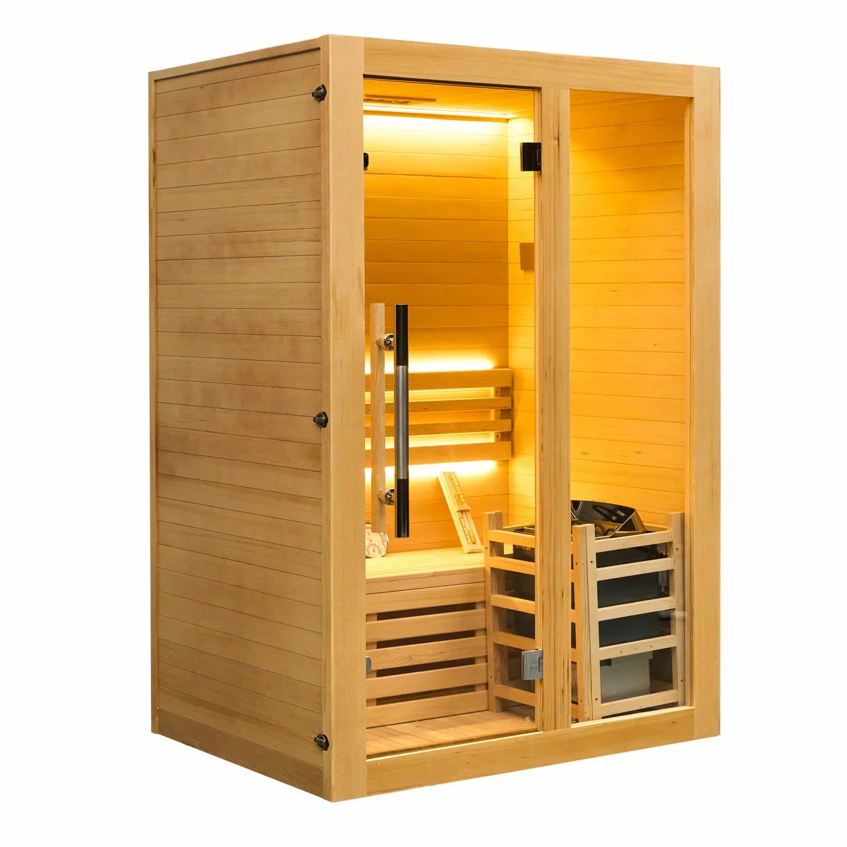 Vidalux Nordic Traditional Indoor Sauna in 4 Sizes, view 14