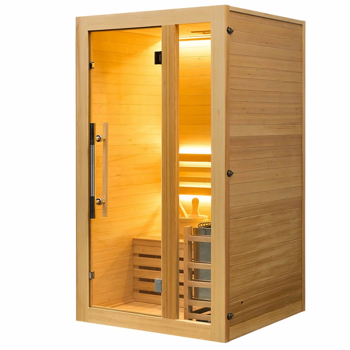 Vidalux Nordic Traditional Indoor Sauna in 4 Sizes, view 6
