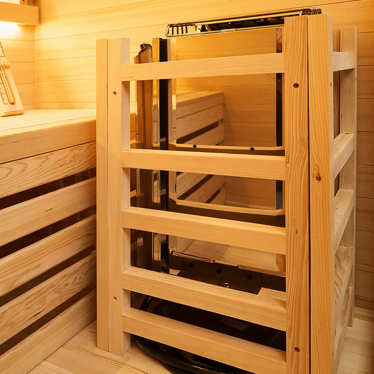 Vidalux Nordic Traditional Indoor Sauna in 4 Sizes, view 11