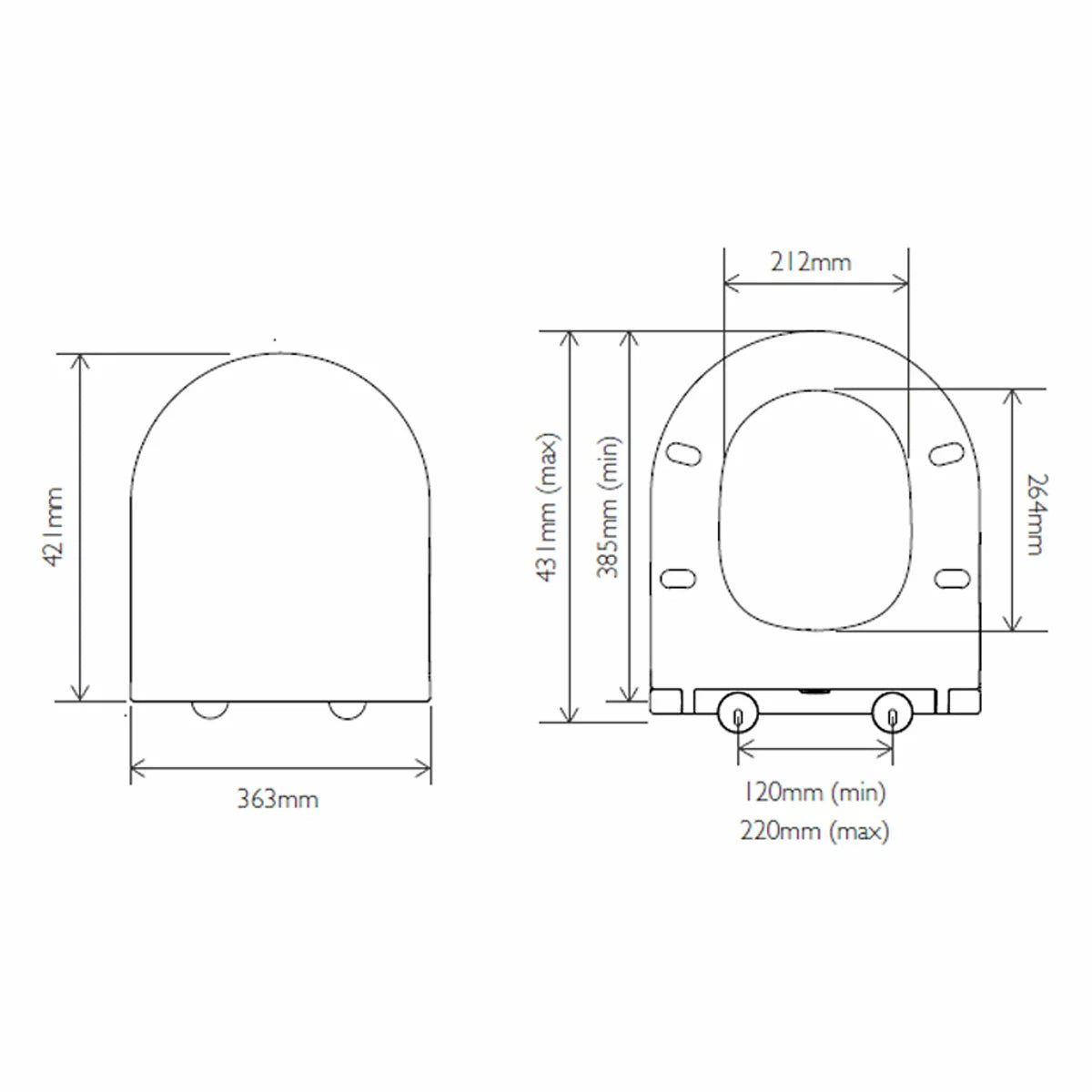 Tavistock Lindo Back To Wall Toilet With Pan And Seat