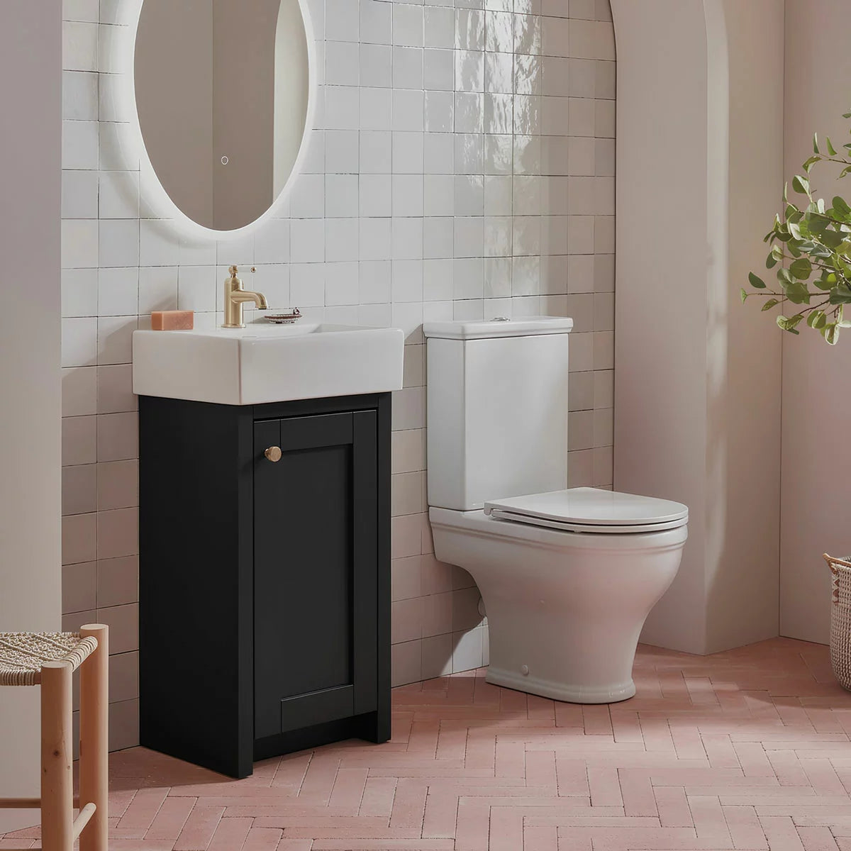 Tavistock Ashby Open Back Toilet With Cistern And Seat