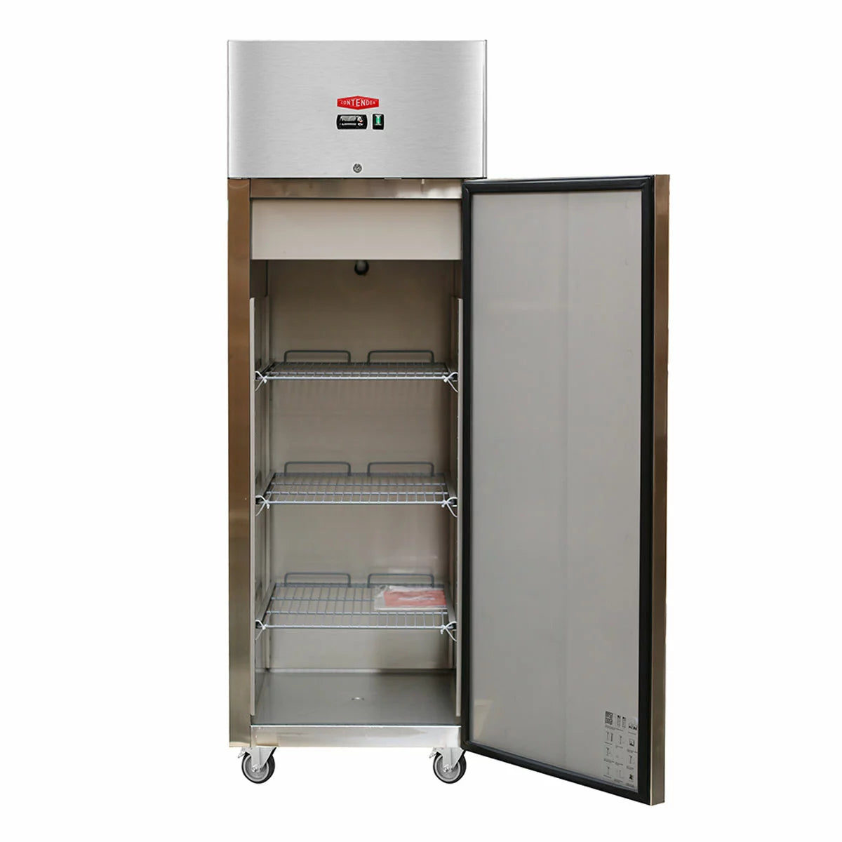 Contender FZU004 Commercial 600L Single Door Catering Freezer, D Rated