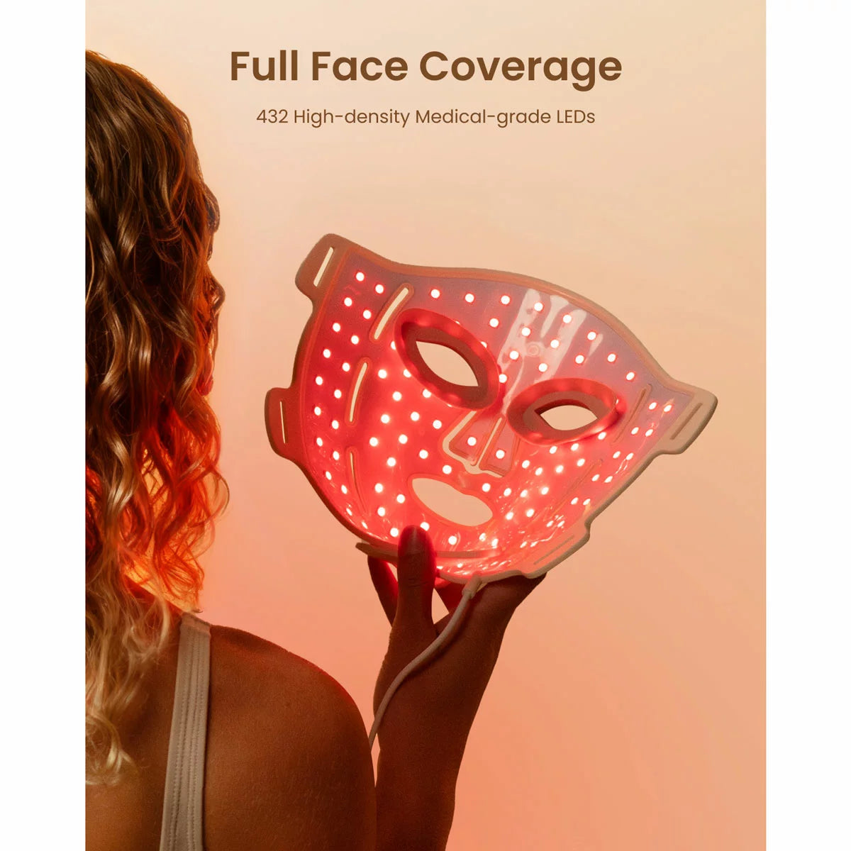 Renpho PEU-E100B-1 Artimis Blush Light LED Face Mask