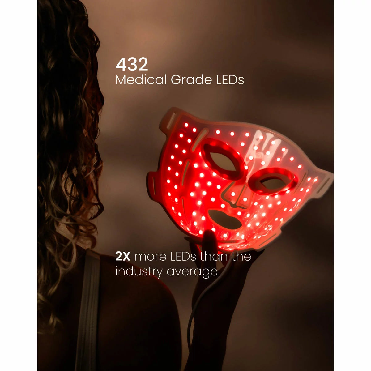 Renpho PEU-E100B-1 Artimis Blush Light LED Face Mask