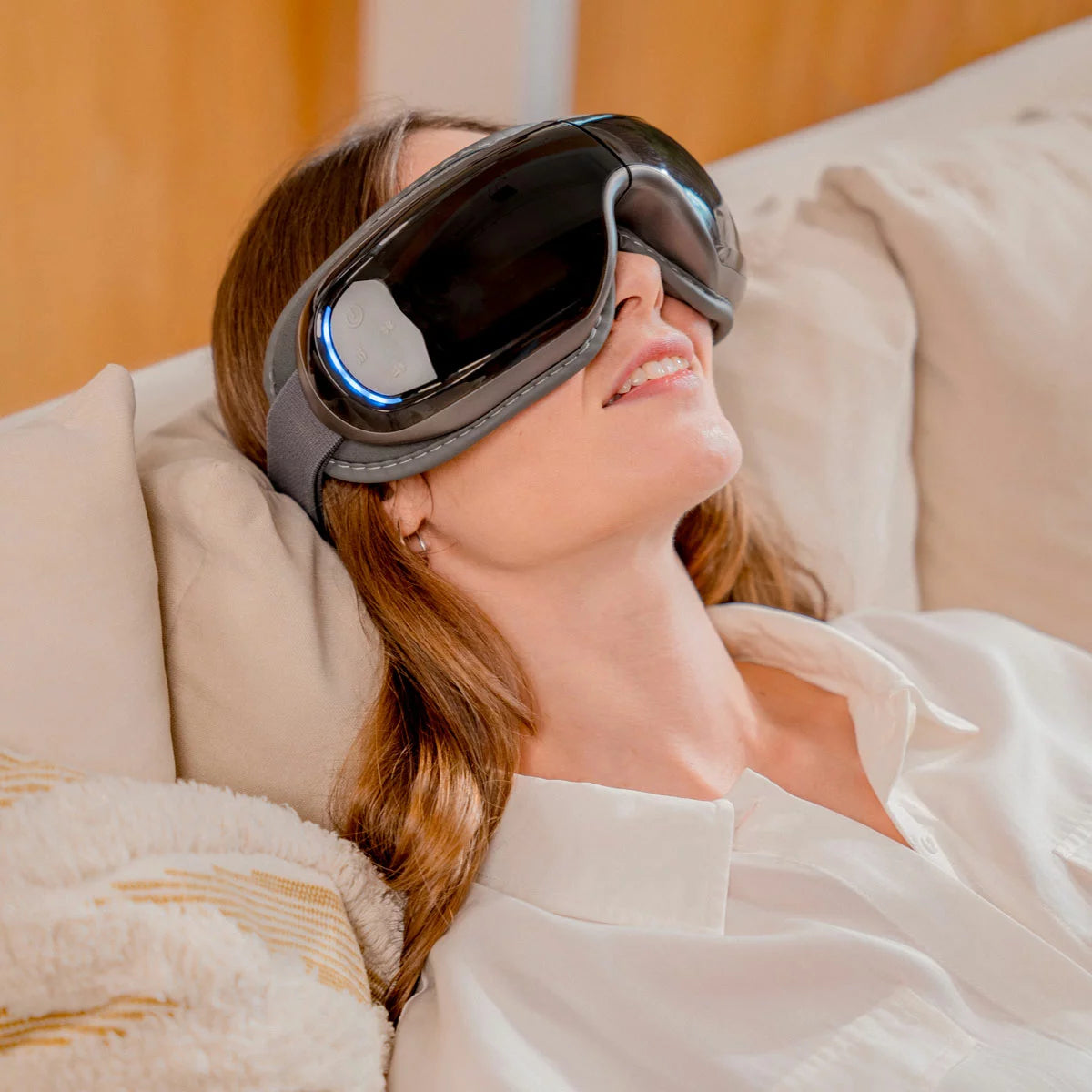 Renpho PUK-R-G01 Eyeris 3 Voice Controlled Eye Massager in Black