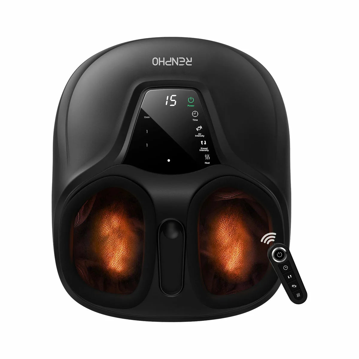 Renpho PUK-RP-FM058R-BK Shiatsu Foot Massager With Remote Control