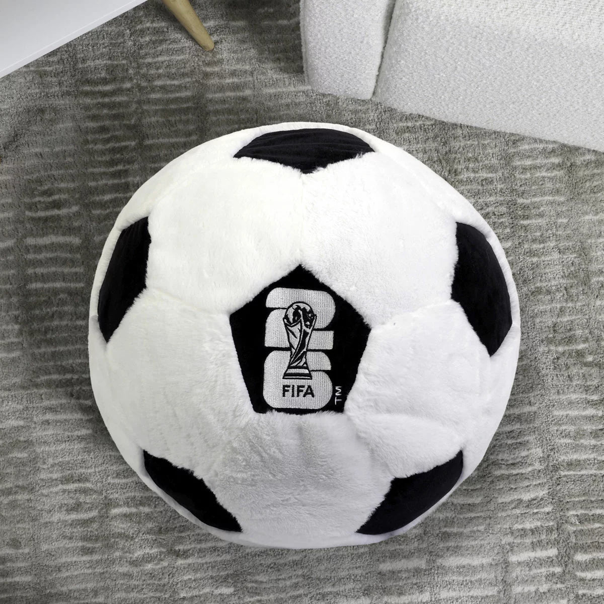FIFA® World Cup Decorative Football Cushion in 2 Designs, 40 x 40 cm