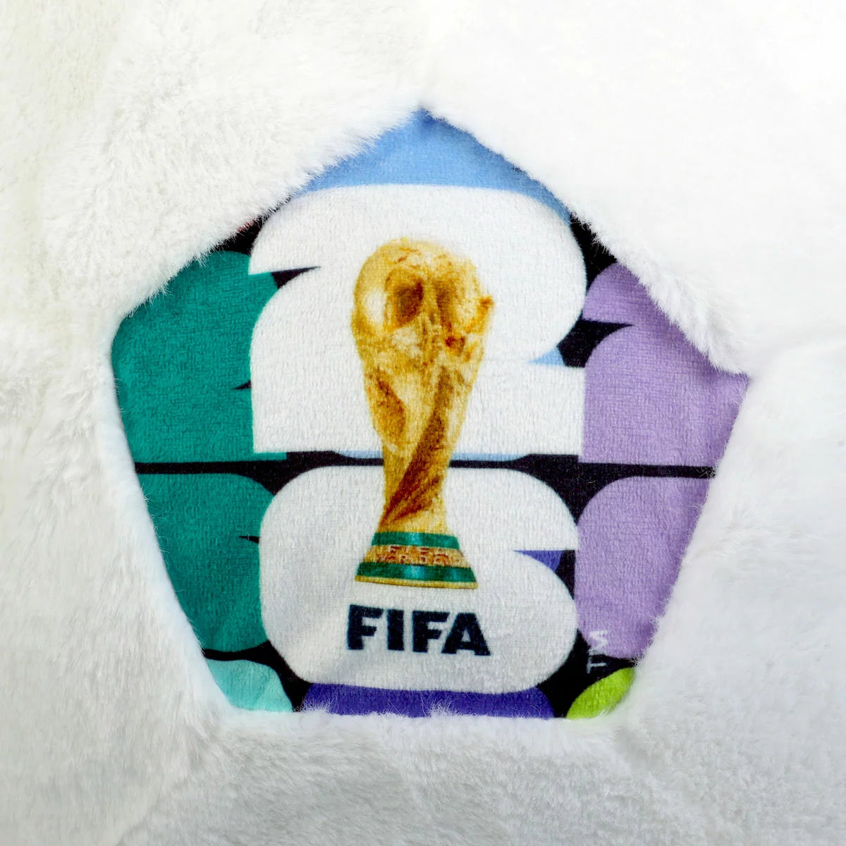 FIFA® World Cup Decorative Football Cushion in 2 Designs, 40 x 40 cm