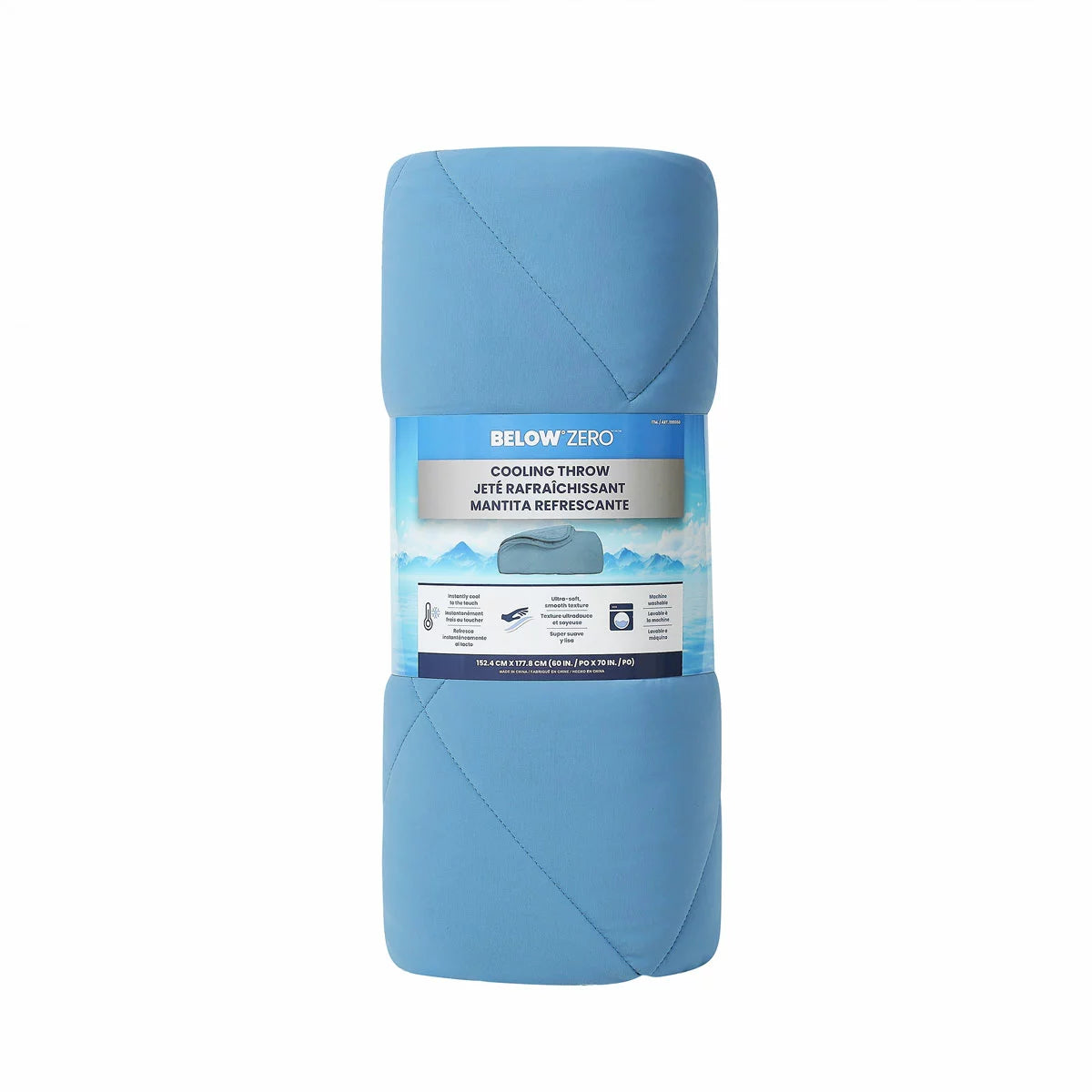 Below Zero Cooling Throw, 152 x 177 cm