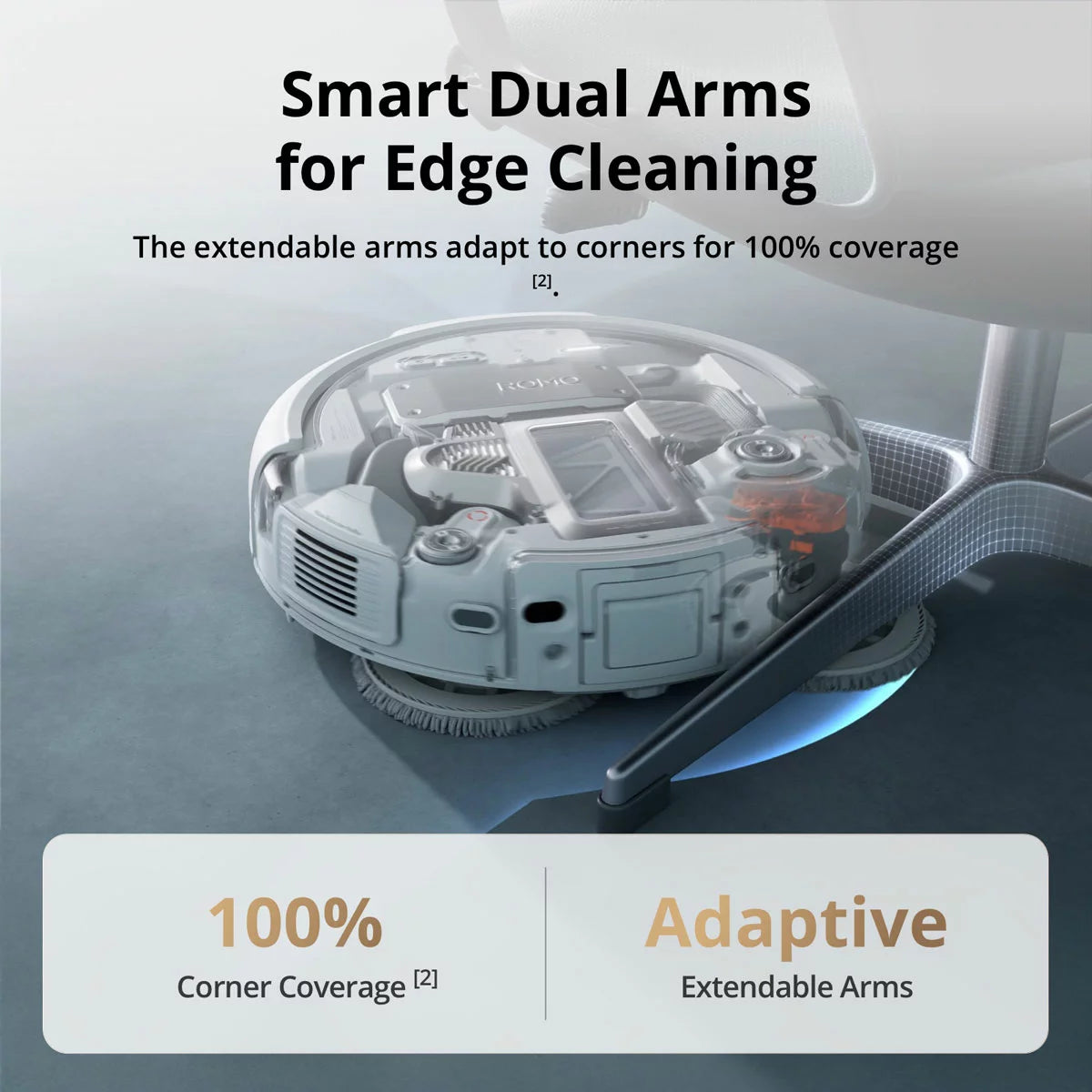 DJI Romo A Robot Vacuum & Mopping with Accessory Kit Bundle
