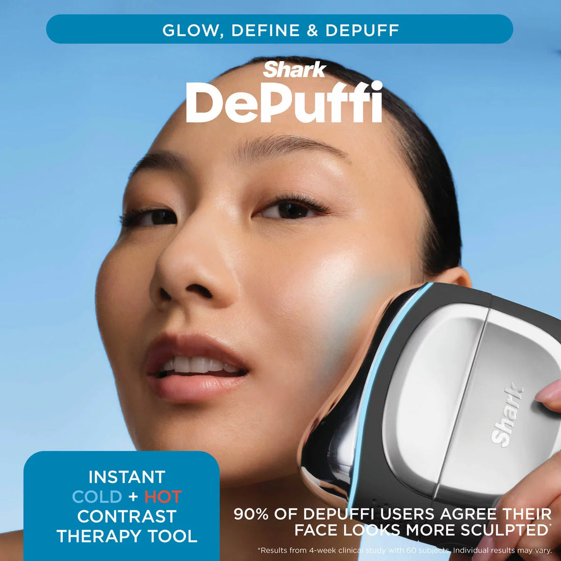 Shark DePuffi Contrast Therapy Sculpting Tool available