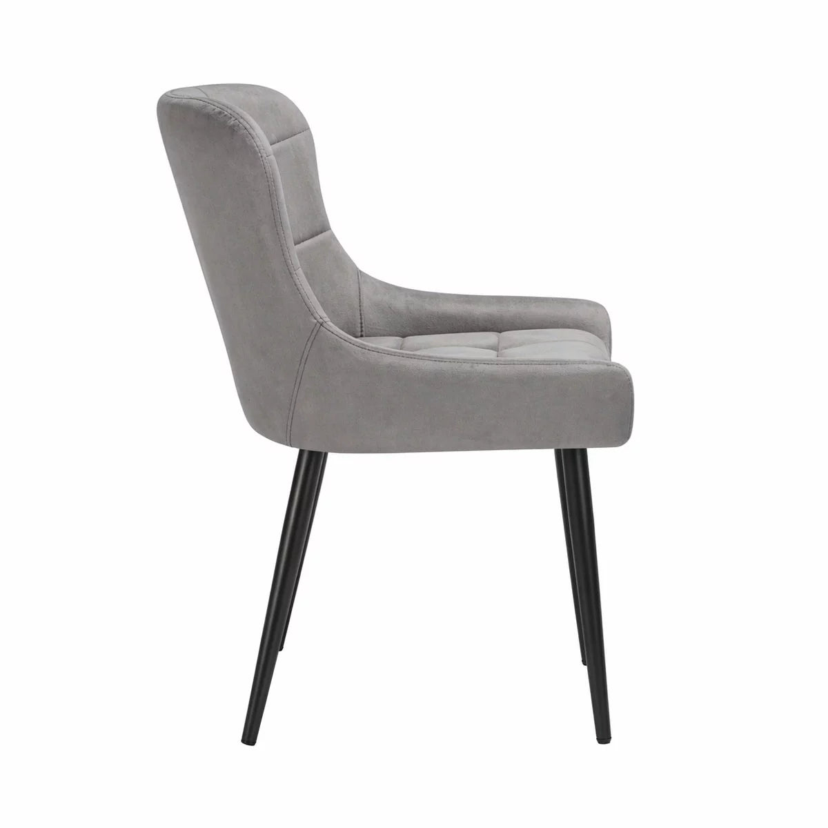 Indus Valley Kia Ceramic Extending Dining Table + 6 Grey Chairs, Seats 6-8, view 6
