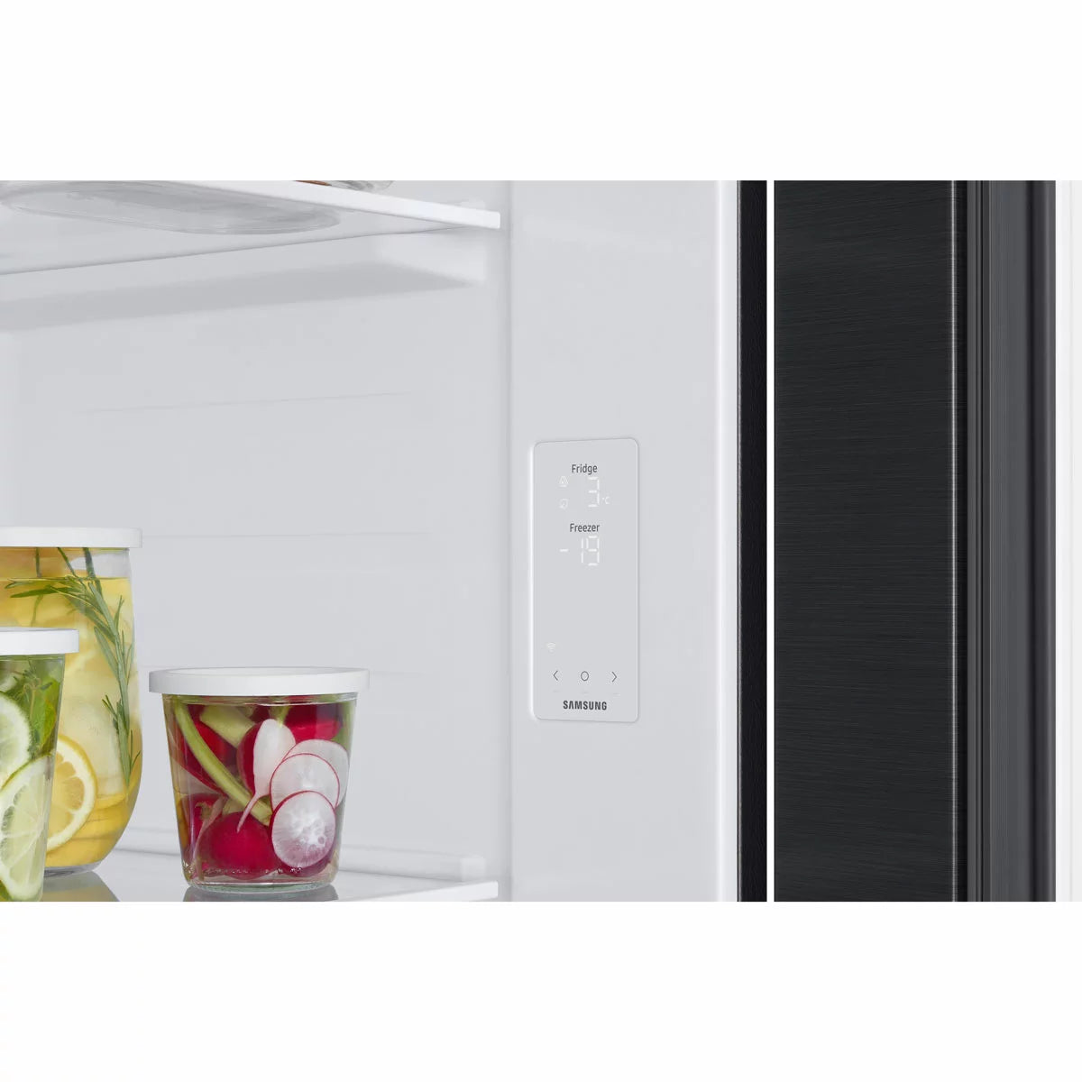 Samsung Series 7 SpaceMax, RS57DG410EB4EU Side by Side Fridge Freezer, E Rated