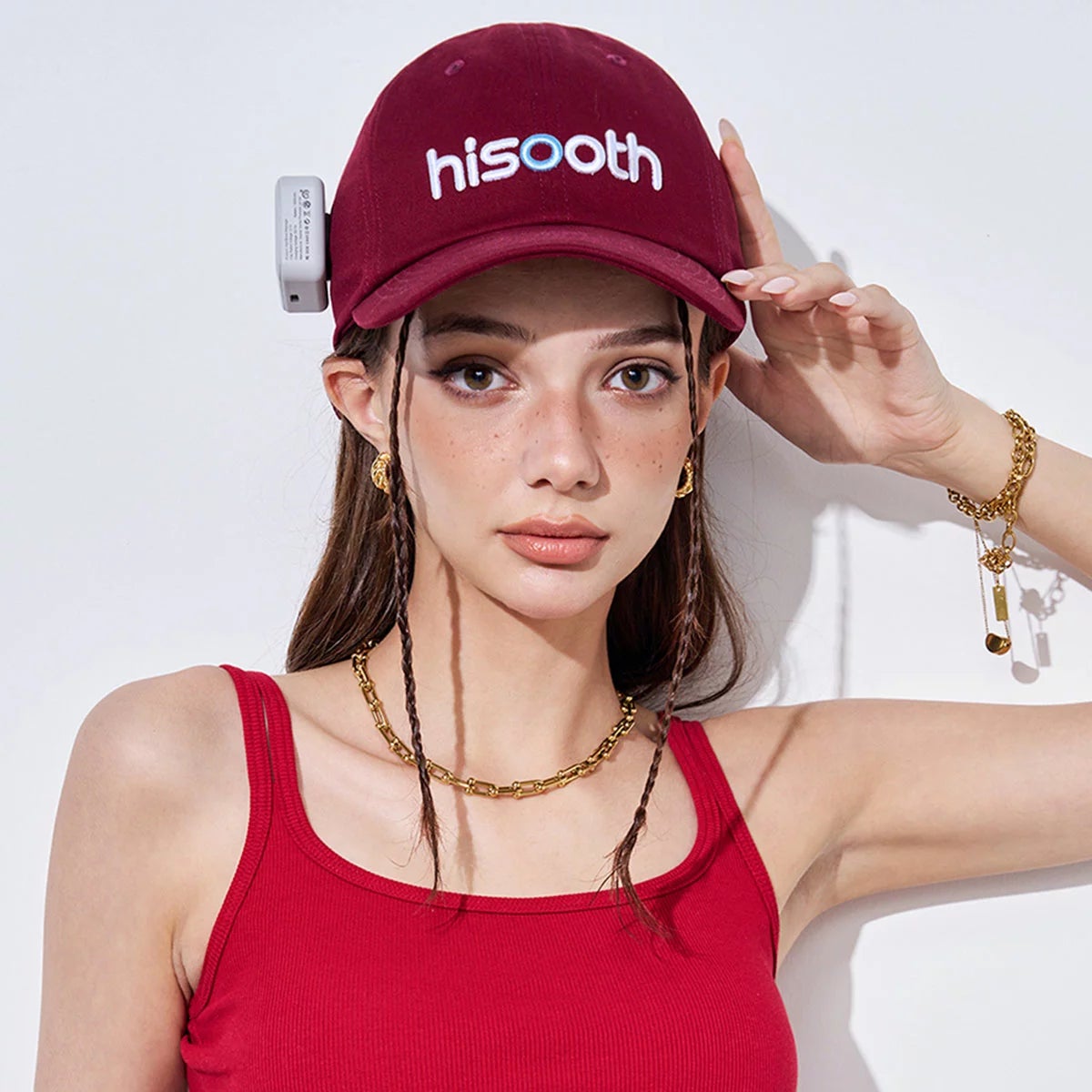 Hisooth H3 Hair Regrowth Scalp Massage Cap with LED Light available Size Small, view 50