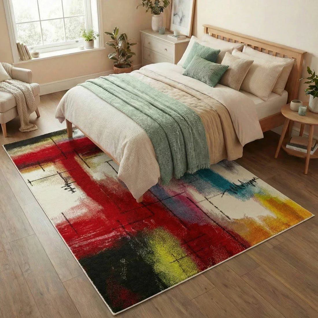Art City Multicolour Rug in 2 Sizes