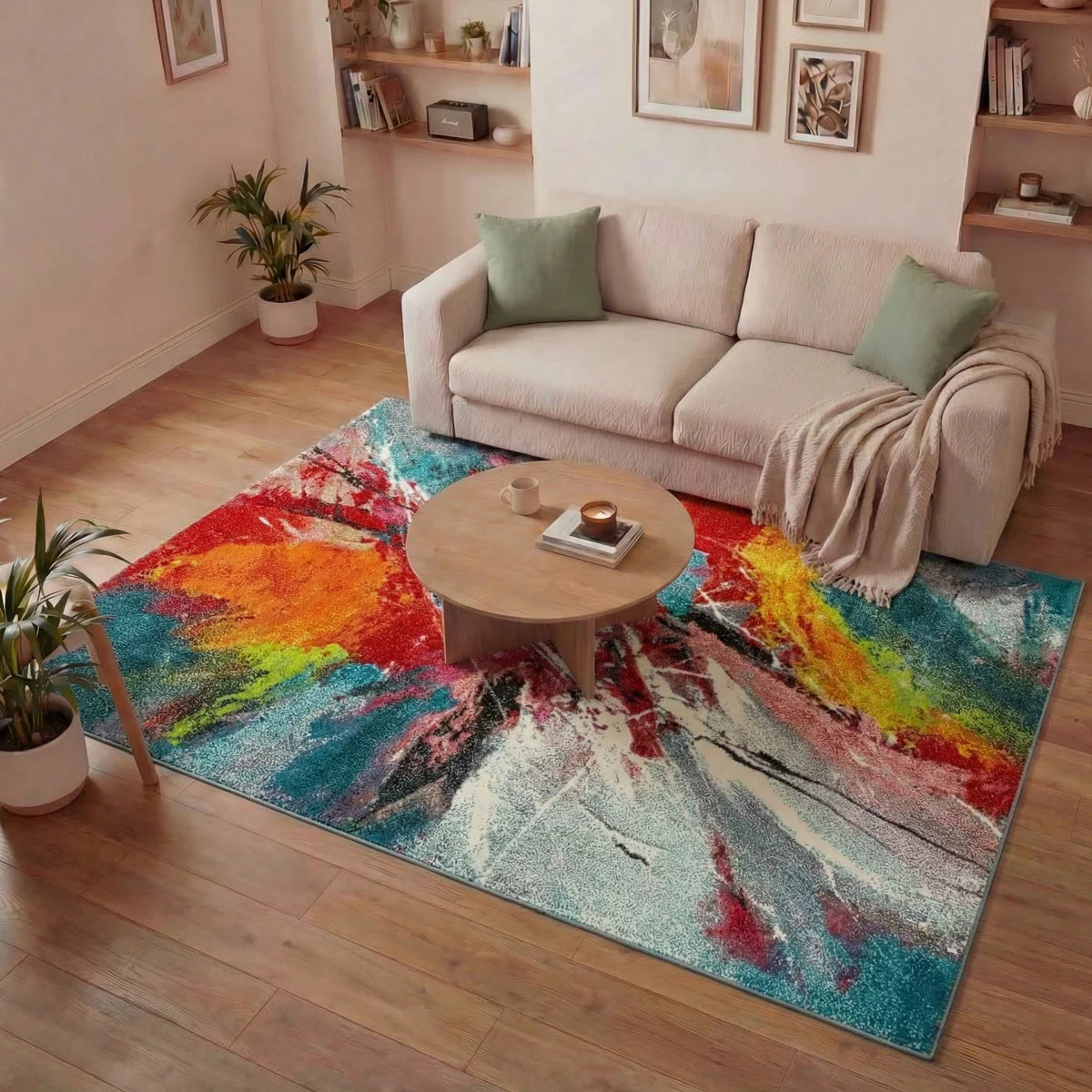 Art Spark Multicolour Rug in 2 Sizes
