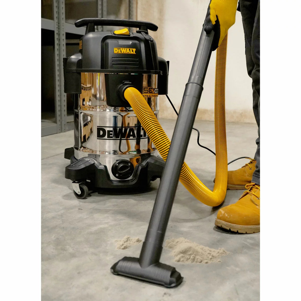 DEWALT® Wet & Dry Corded Vacuum Cleaner, 45 Litre with 2.1m Hose
