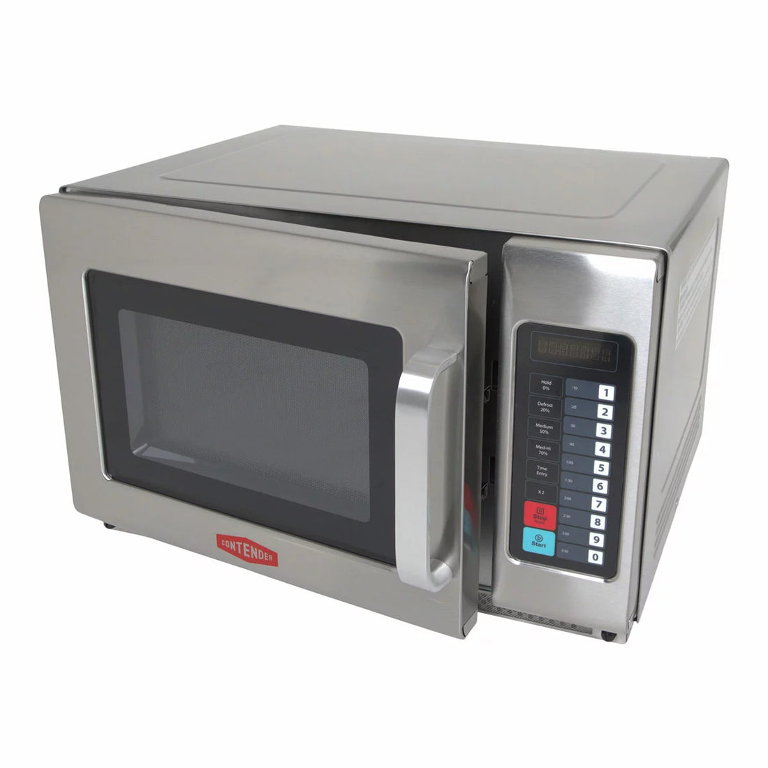 Contender MIC001 34L 1800W Programmable Commercial Microwave Oven in Silver