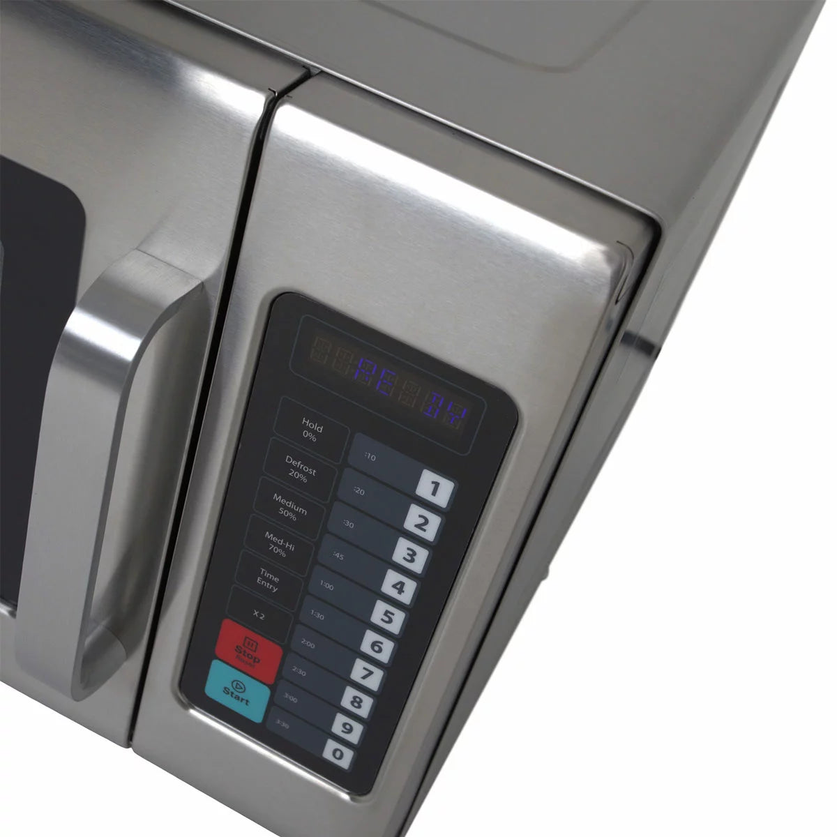 Contender MIC001 34L 1800W Programmable Commercial Microwave Oven in Silver