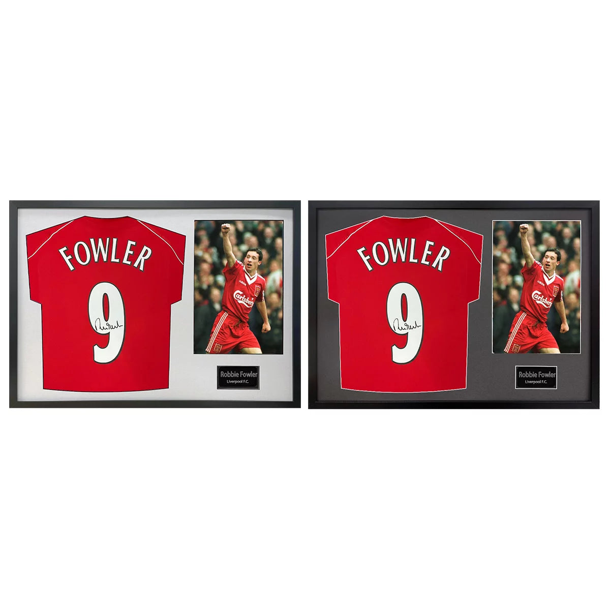 Robbie Fowler Signed Framed Liverpool Football Shirt including 1 Photo in 2