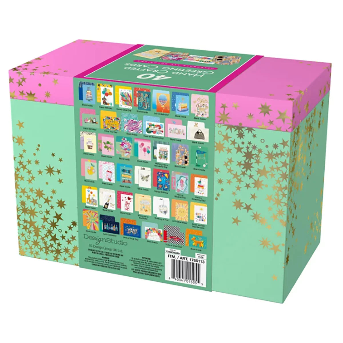 All Occasion Handmade Greeting Card, 40-count