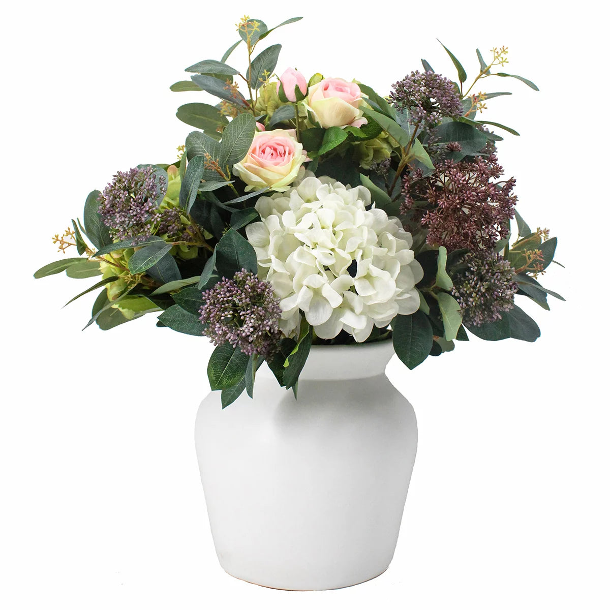 Artificial Summer Bouquet in Vase