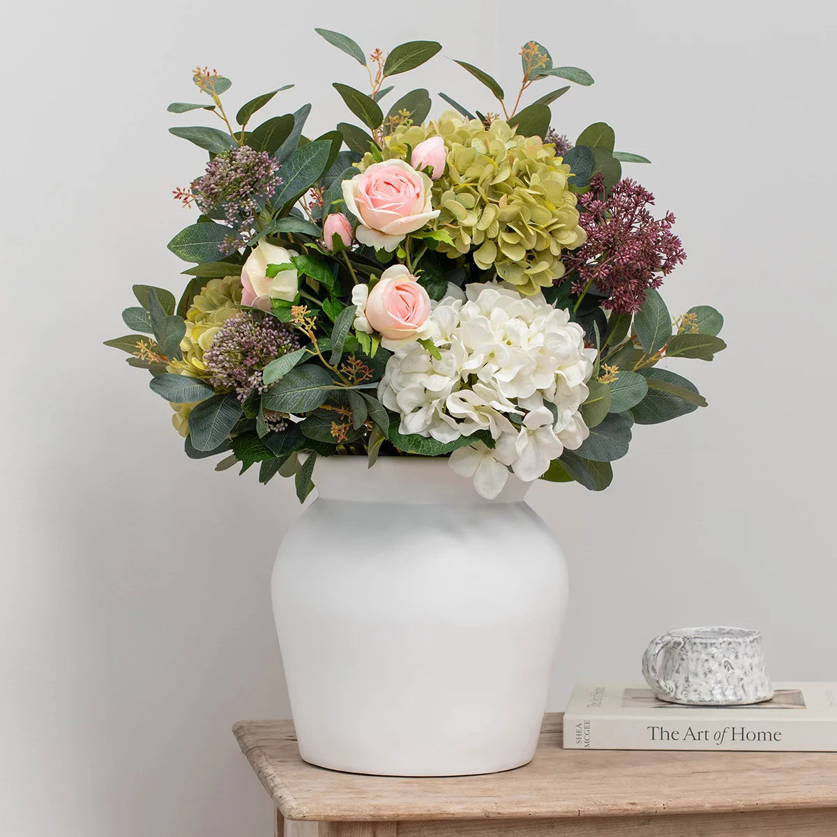 Artificial Summer Bouquet in Vase