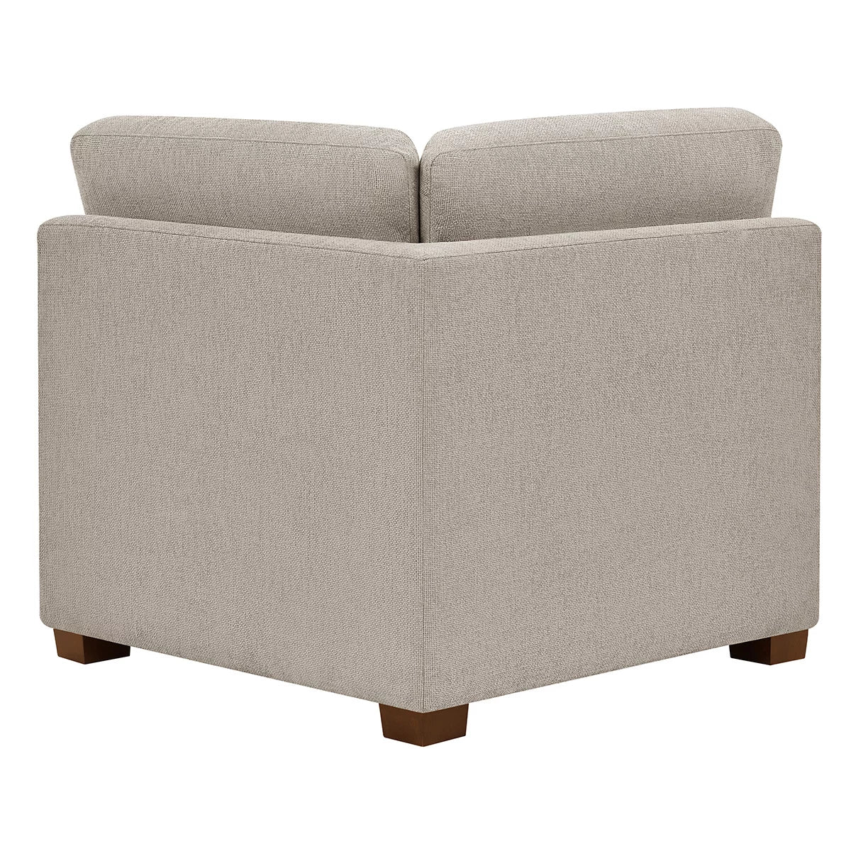 Thomasville Tisdale Taupe Fabric Corner Chair