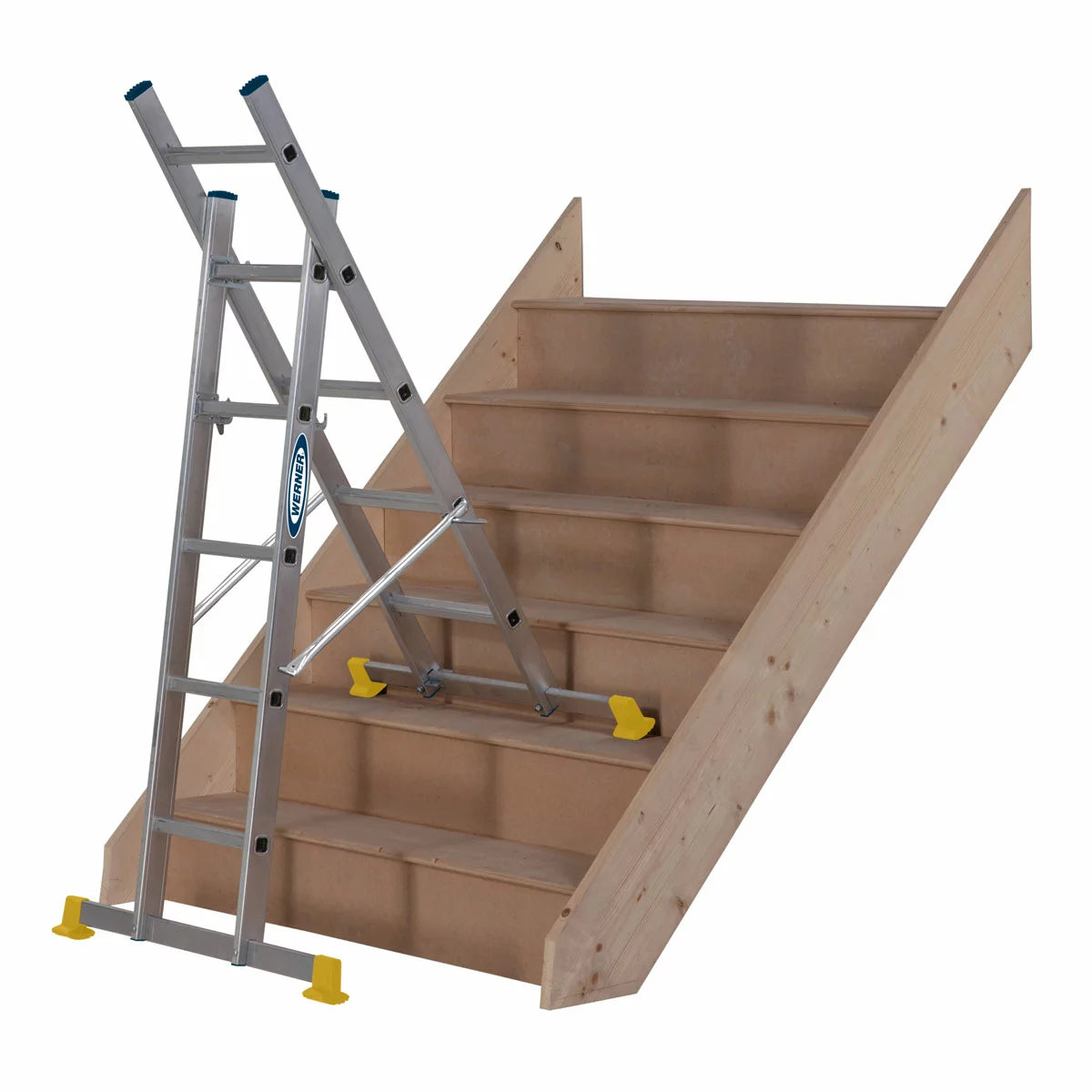 Werner 5-in-1 Combination Ladder with Platform, view 3