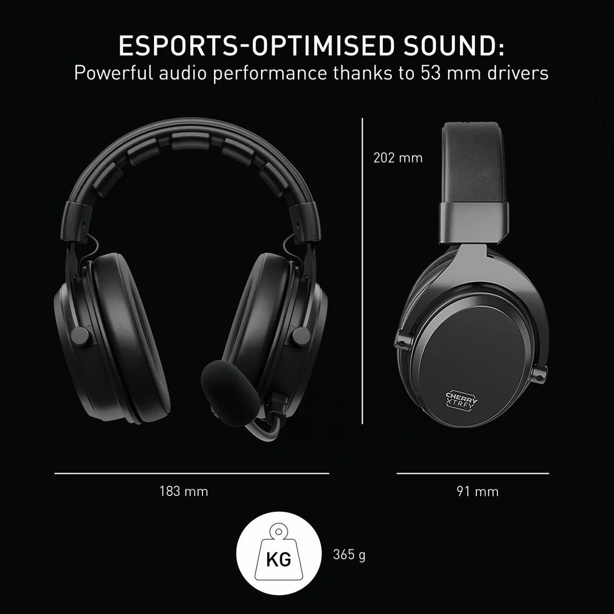Cherry H3 Wireless Gaming Headset