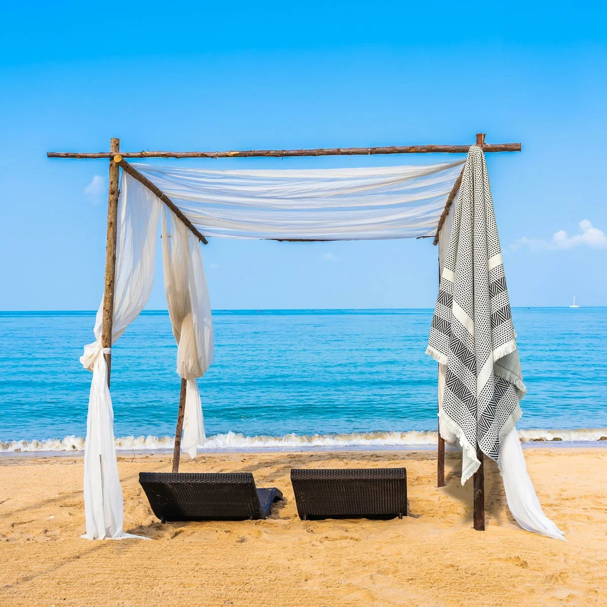 Made in Portugal 100% Cotton Beach Towel, in 8 Designs