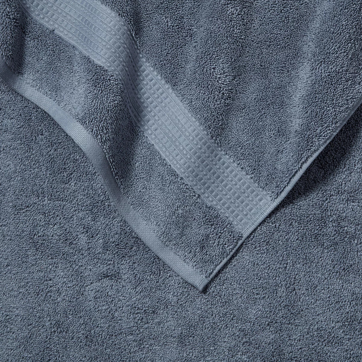 Grandeur 100% Cotton Blue Bath Sheets, 2 Pack