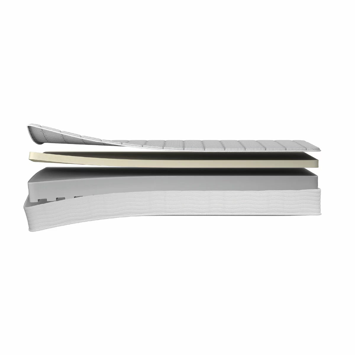 Dormeo Memory Plus Rolled Mattress, Super King, view 5