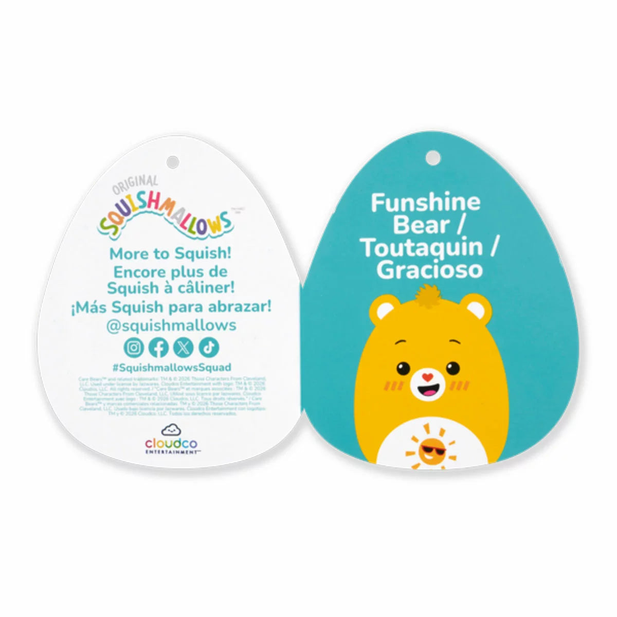 20" Care Bears Squishmallow Jumbo Assorted Plush (3+ Years)