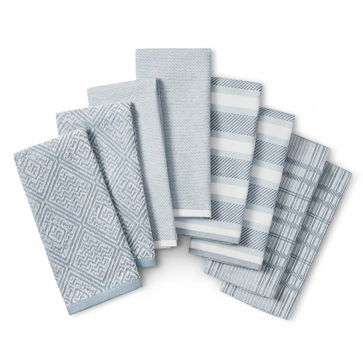 Town & Country Organic Kitchen Towels 8 Pack, in 4 Designs, view 8