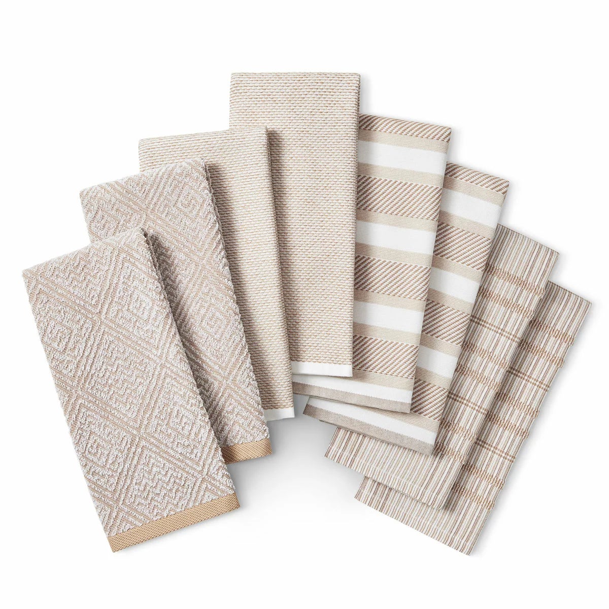 Town & Country Organic Kitchen Towels 8 Pack, in 4 Designs, view 26