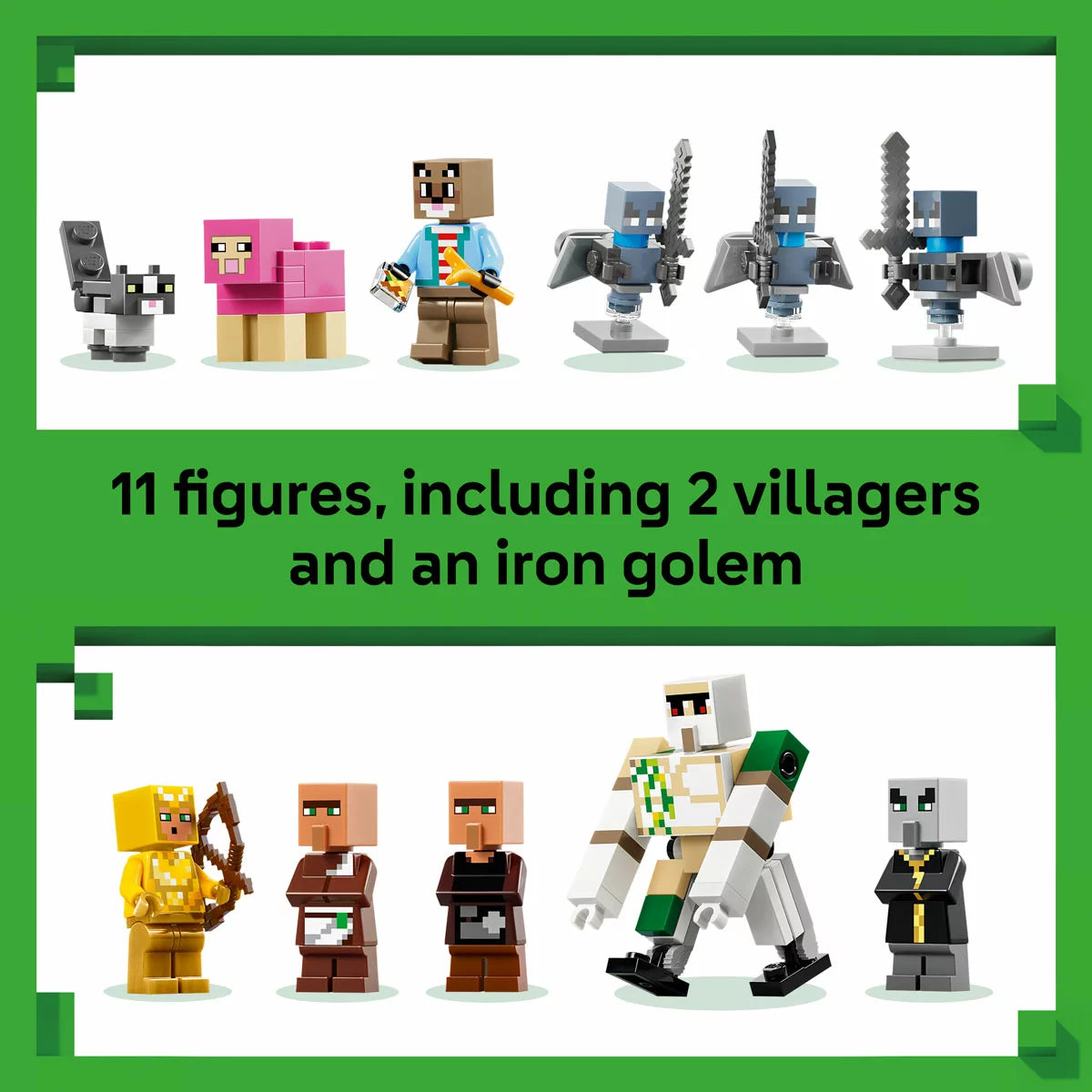 LEGO Minecraft Evoker Village Attack - Model 21596 (9+ Years)