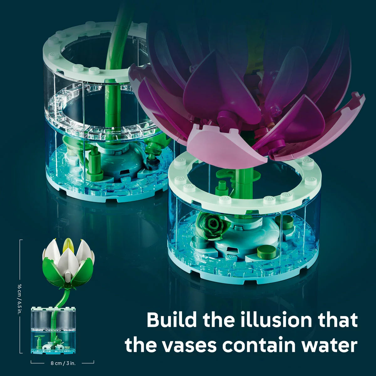 LEGO Botanicals Water Lilies - Model 11511 (9+ Years)