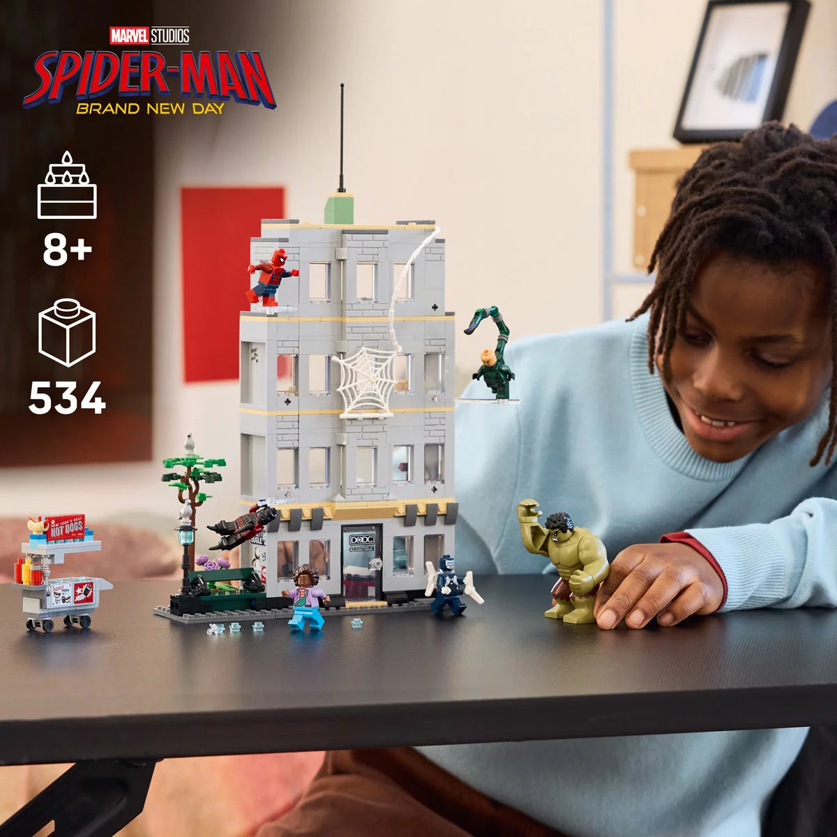 LEGO Marvel Spider-Man vs. Hulk Epic Clash - Model 76350 (8+ Years)