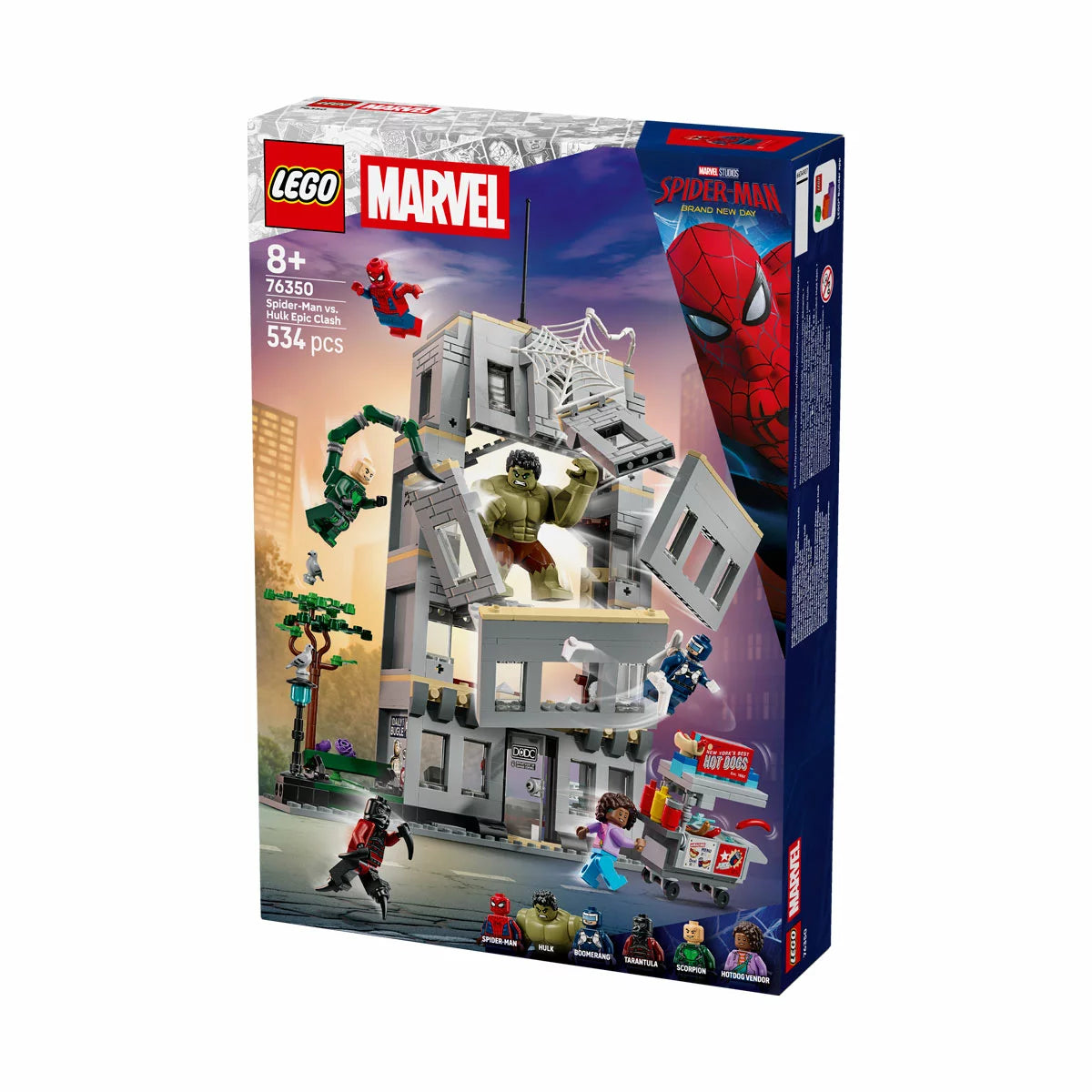 LEGO Marvel Spider-Man vs. Hulk Epic Clash - Model 76350 (8+ Years)