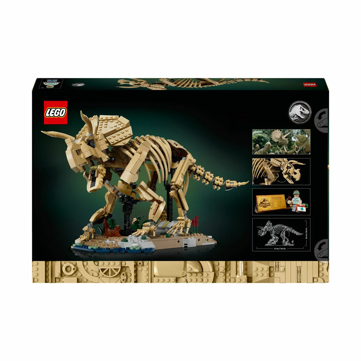 LEGO Jurassic World Dinosaur Fossils: Triceratops - Model 77985 (18+ Years)
